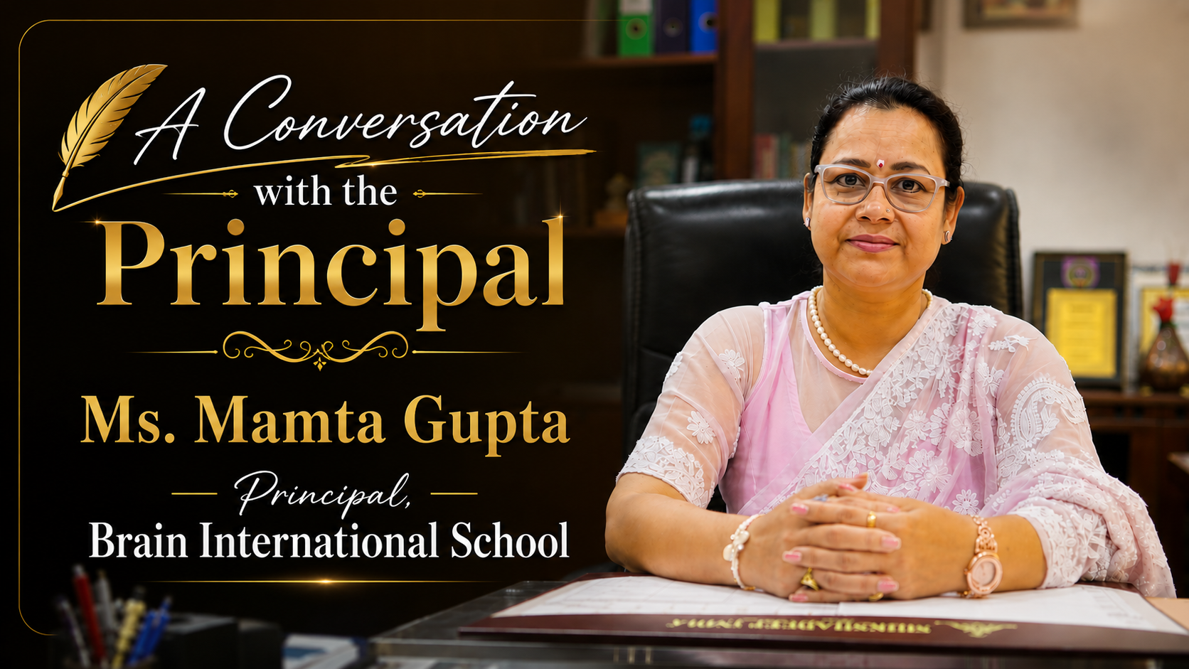 A Leader’s Journey: In Conversation with the Principal