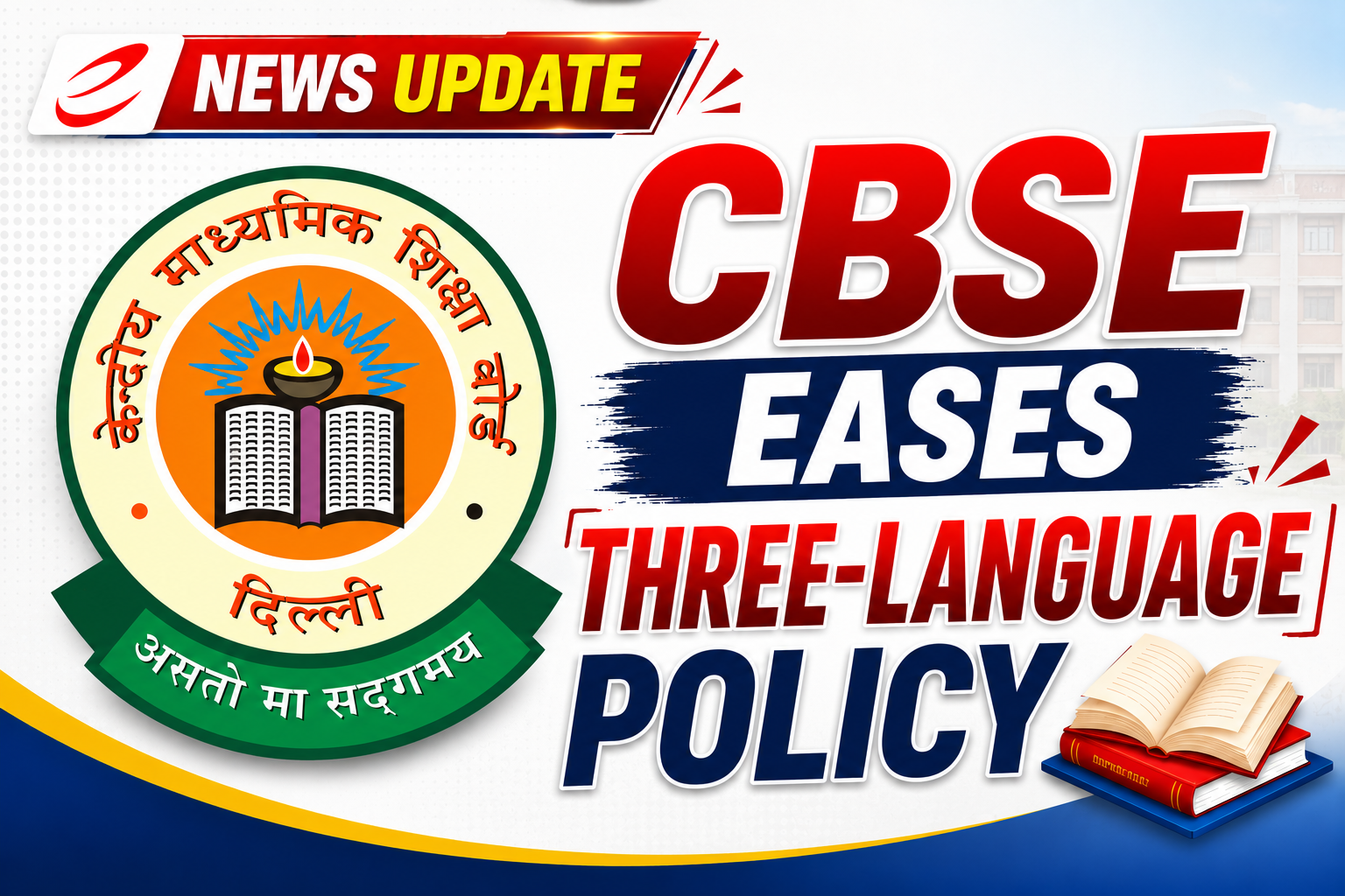CBSE eases three-language policy
