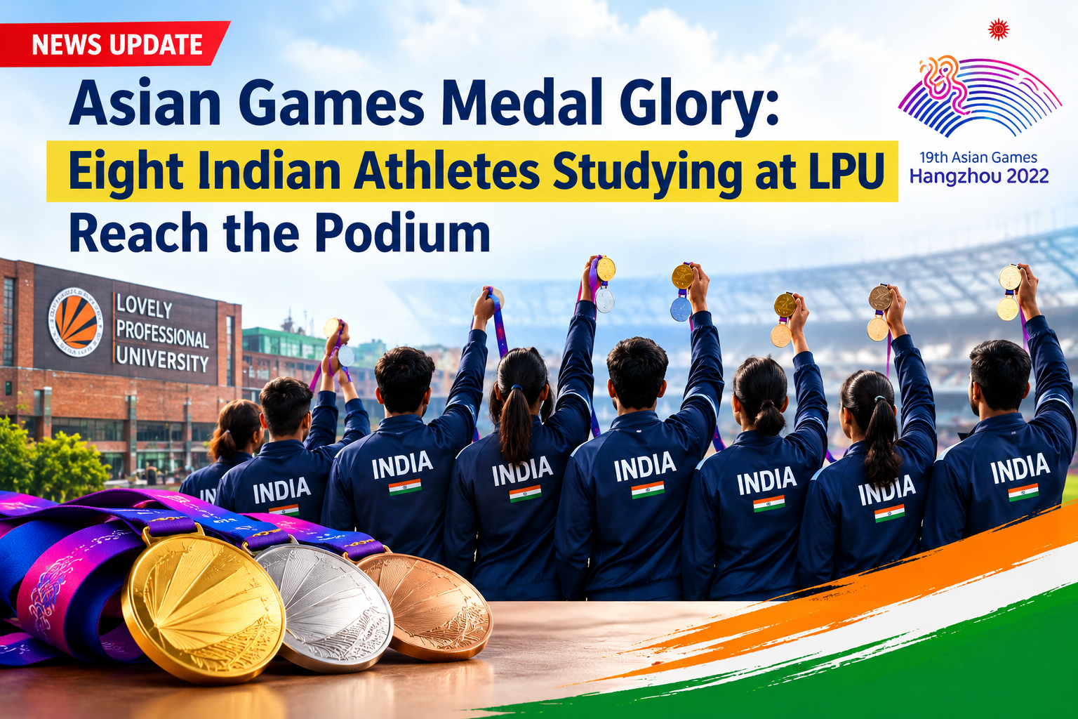 Asian Games Medal Glory: Eight Indian Athletes St…
