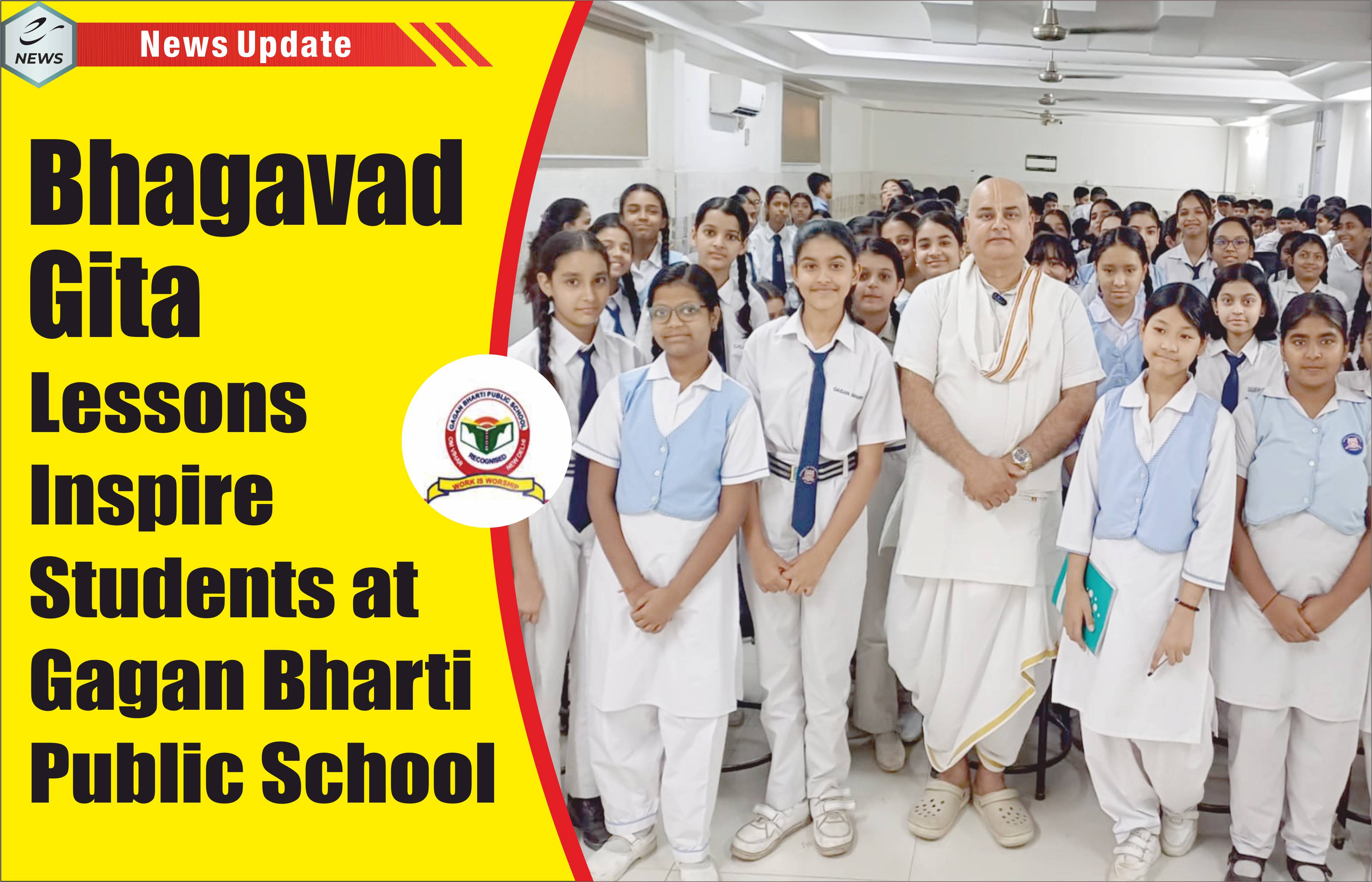 Bhagavad Gita Lessons Inspire Students at Gagan B…