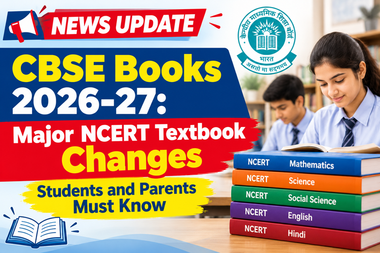 CBSE Books 2026-27: Major NCERT Textbook Changes Students and Parents Must Know