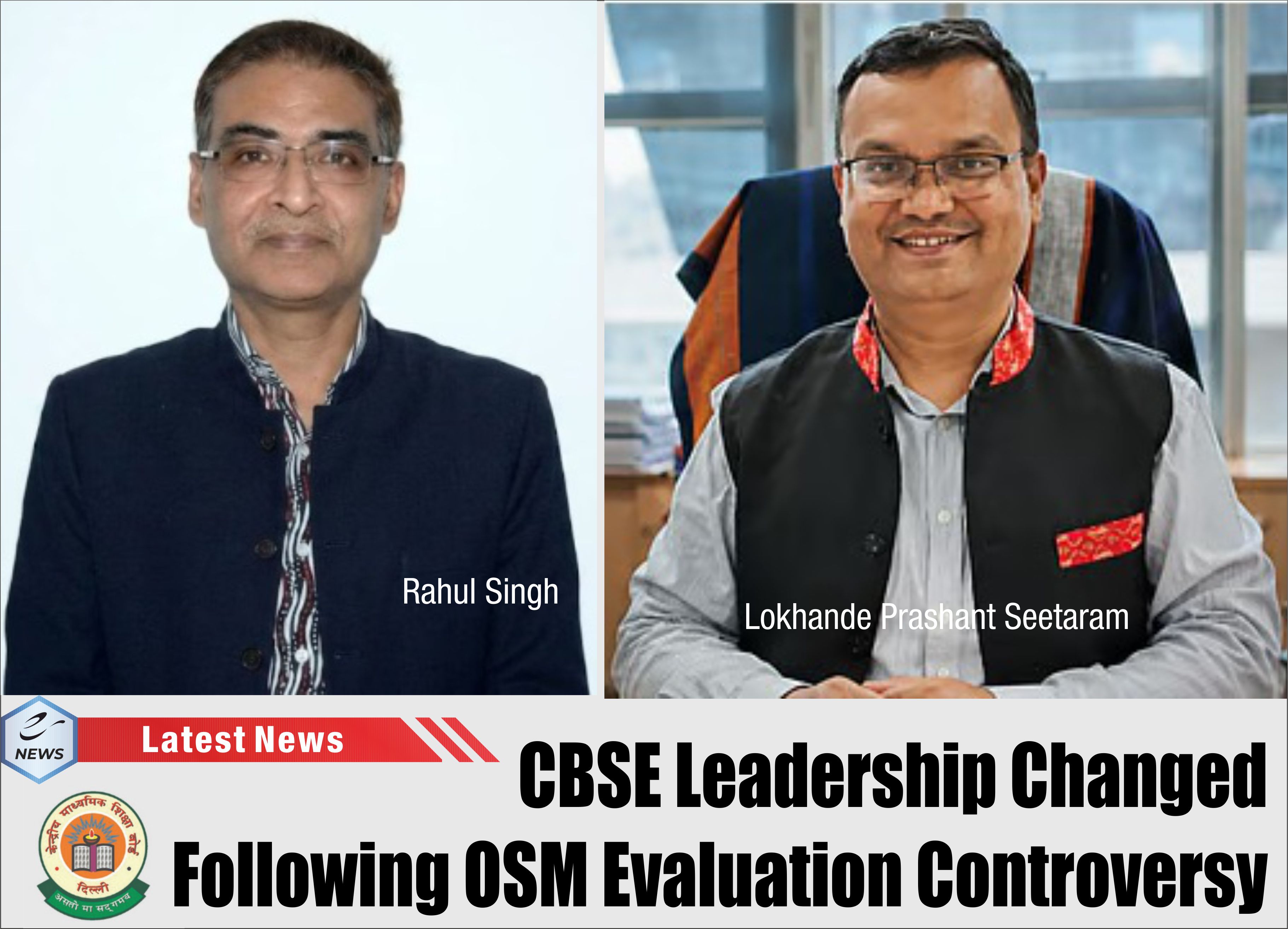 CBSE Leadership Changed Following OSM Evaluation Controversy