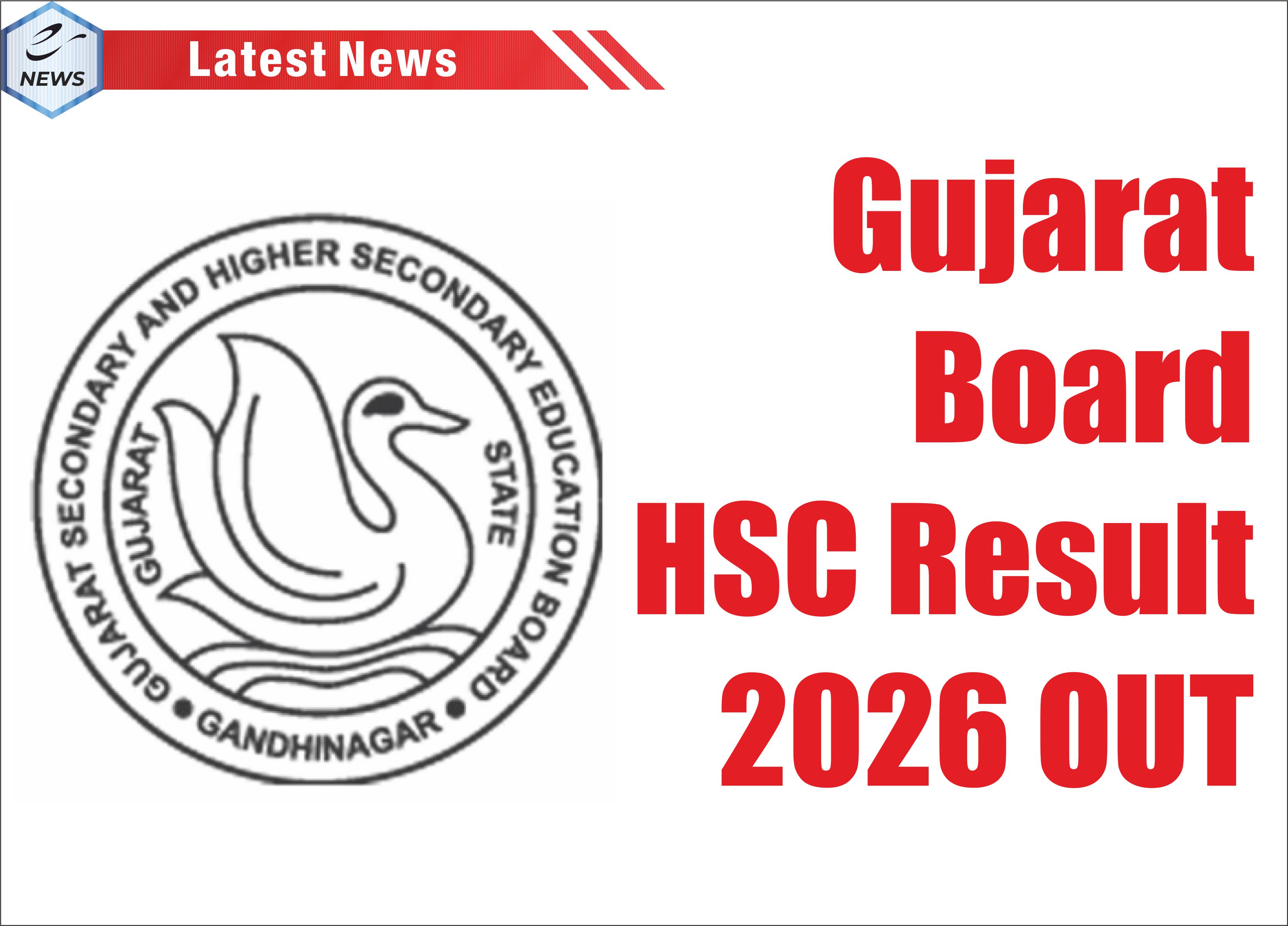 Gujarat Board HSC Result 2026 out
