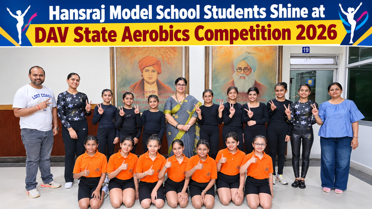 Hansraj Model School Students Shine at DAV State …