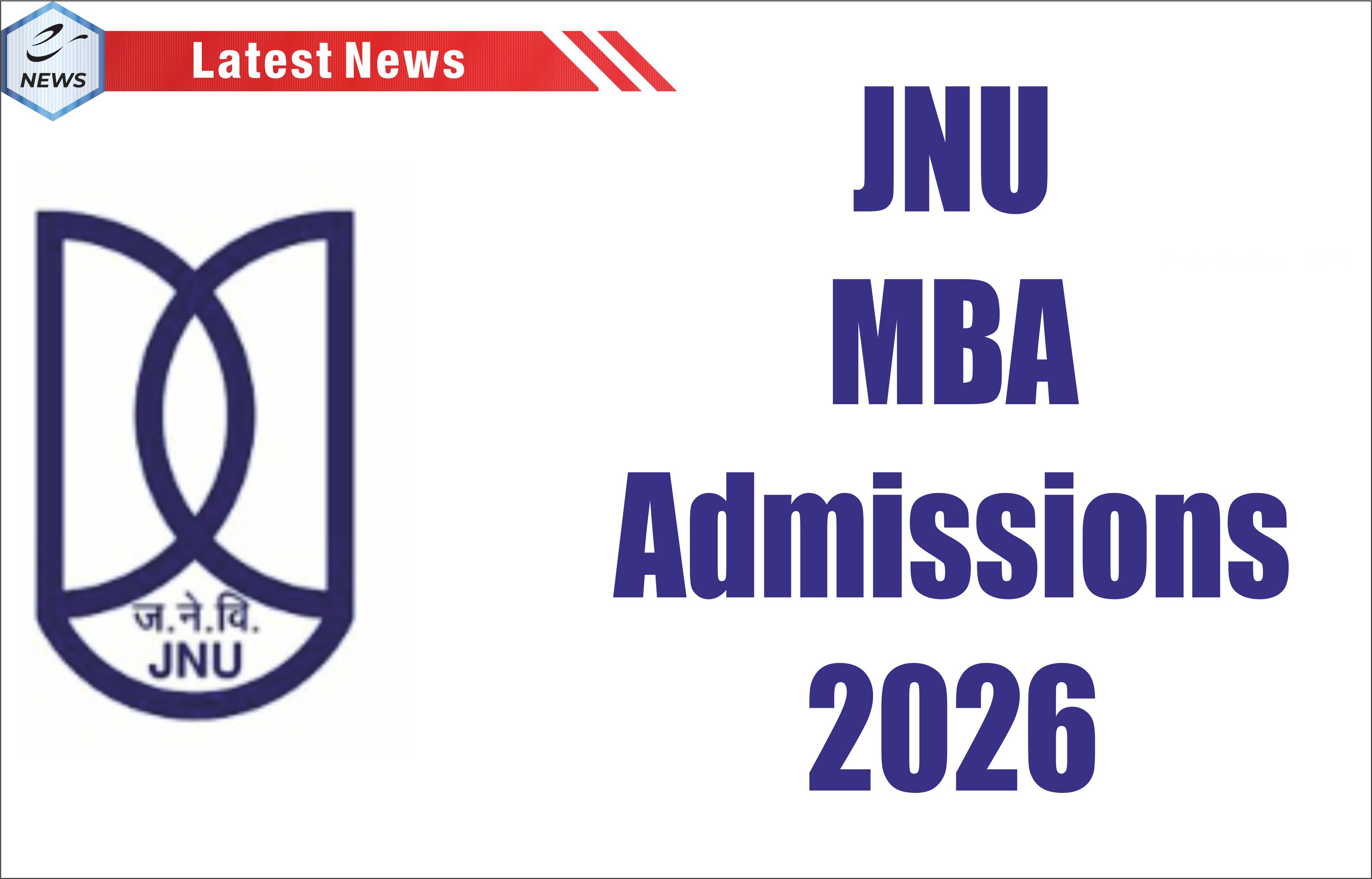 JNU MBA Admissions 2026