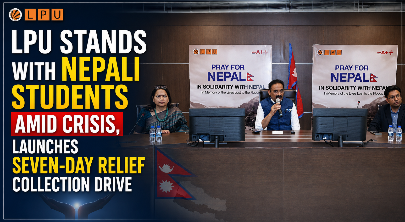 LPU Stands With Nepali Students Amid Crisis, Laun…