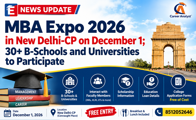 MBA Expo 2026 in New Delhi-CP on December 1