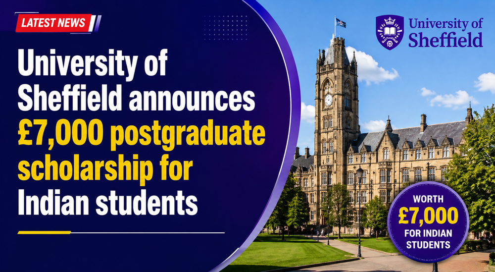 University of Sheffield announces £7,000 postgrad…
