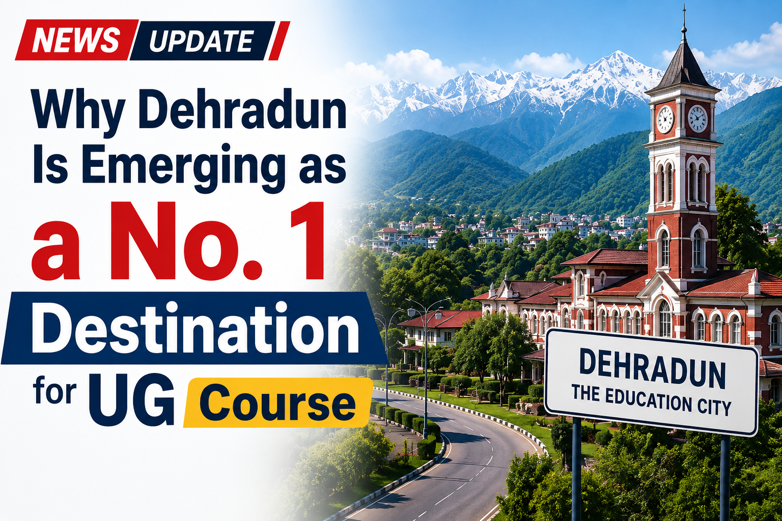 Why Dehradun Is Emerging as a No. 1 Destination for UG Courses